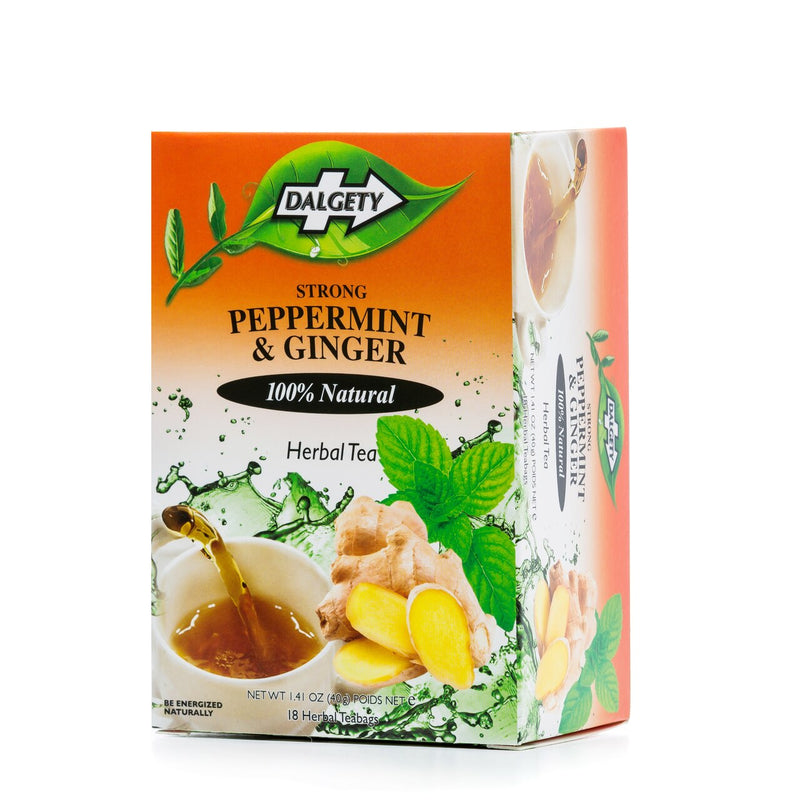 Dalgety Peppermint & Ginger Tea 40g