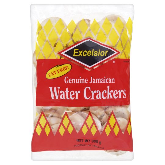 Excelsior Jamaican Water Crackers - fat free