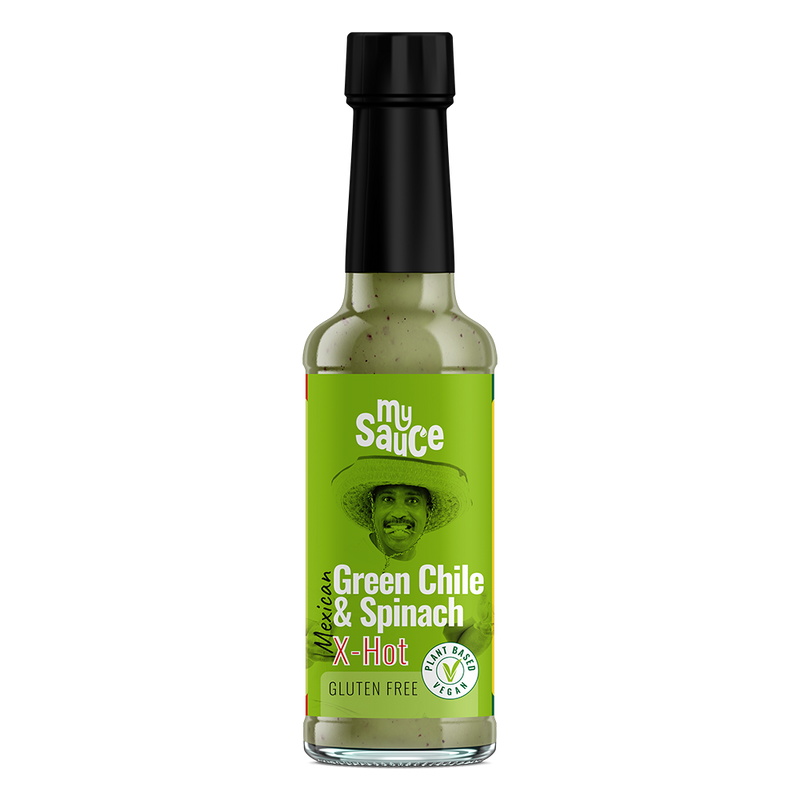 Soon Done My Sauce Green Chile & Spinach Hot 150ml