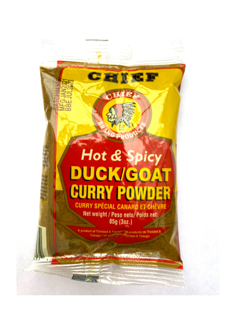 Chief Hot & Spicy Duck/Goat Curry Powder 85g