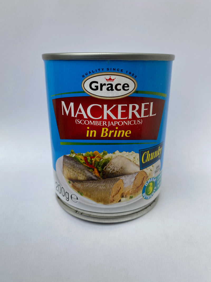 Grace Mackerel in Brine 200g