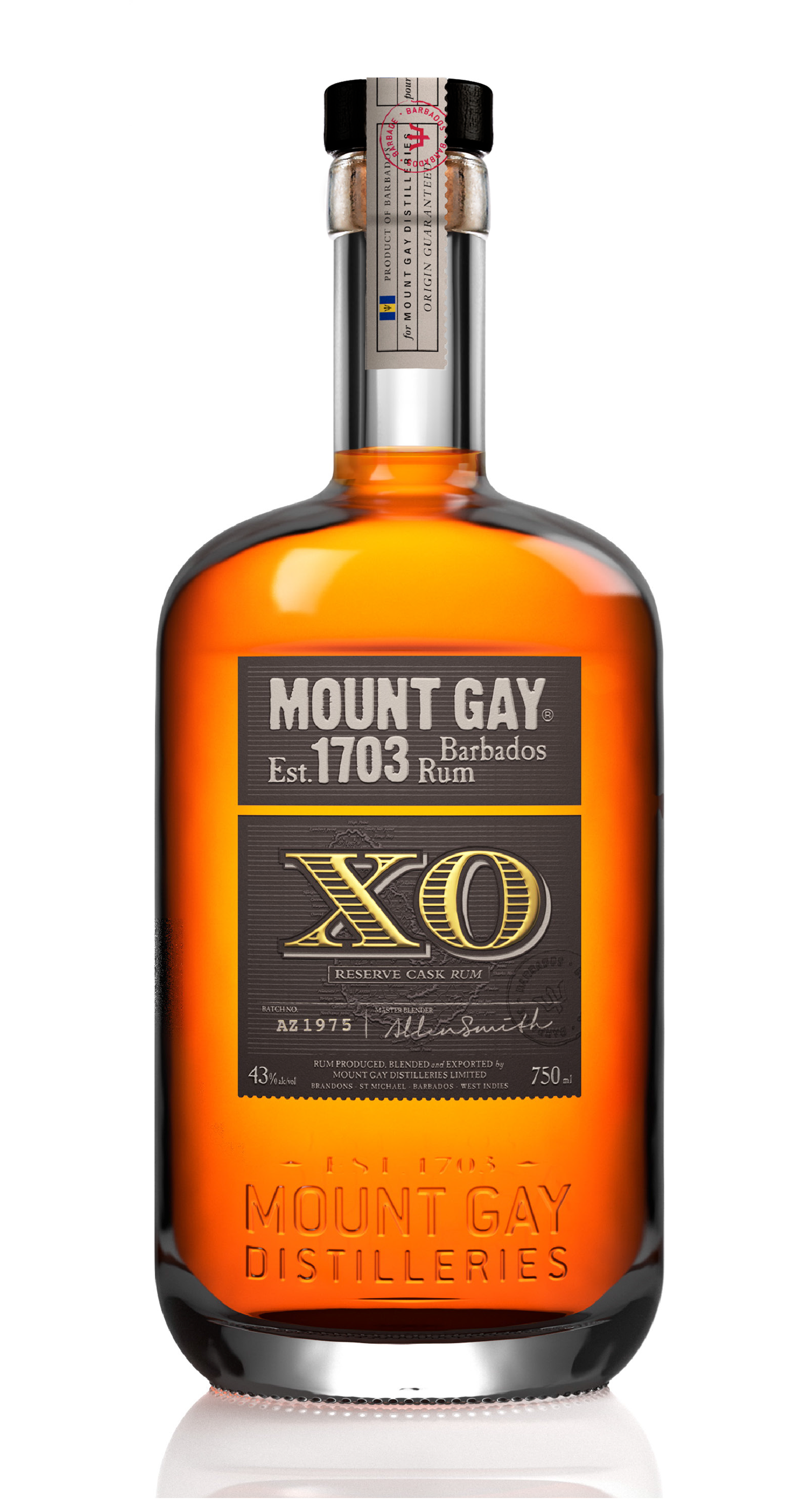 Barbados Rum - Mount Gay XO 1703, 70cl