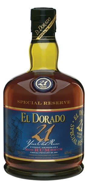 El Dorado Special Reserve 21 Year Old Rum 70cl