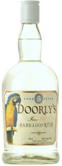 Doorlys Rum, 3yr old White Rum 70cl
