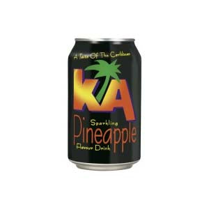 K.A Pineapple Soda Can 330ml